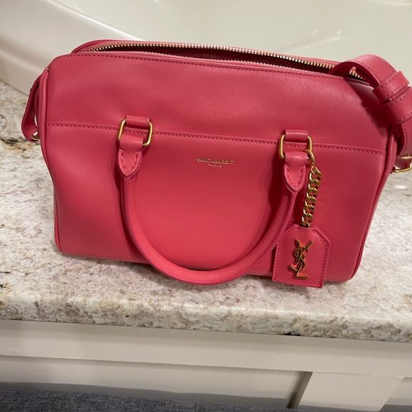 Saint Laurent Classic Baby Duffle Bag Leather - Picture 10 of 14